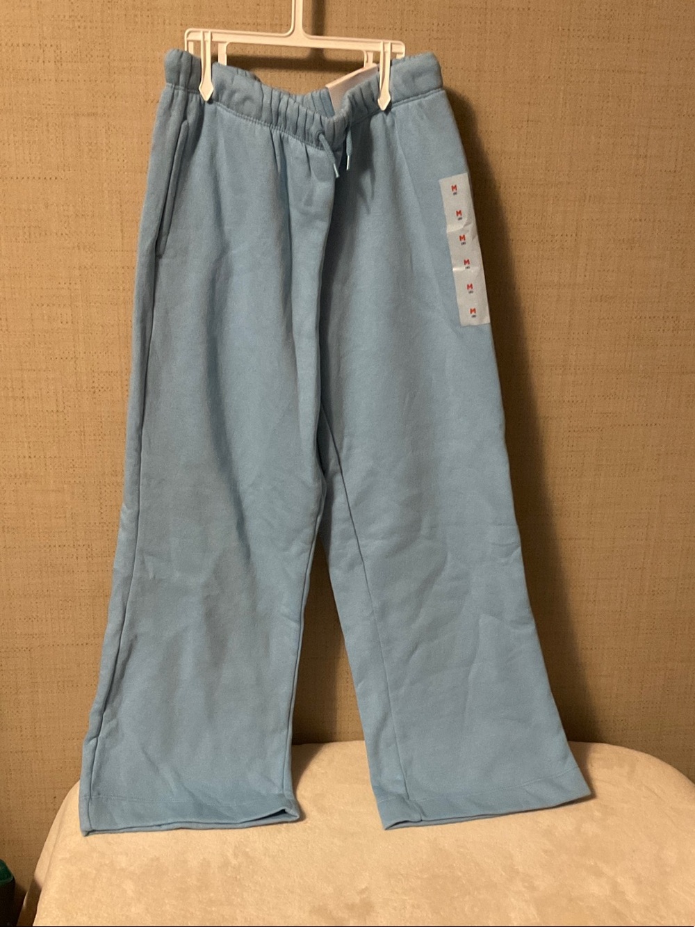 Old Navy Light Blue Kids Fleece Sweatpants with Drawstring